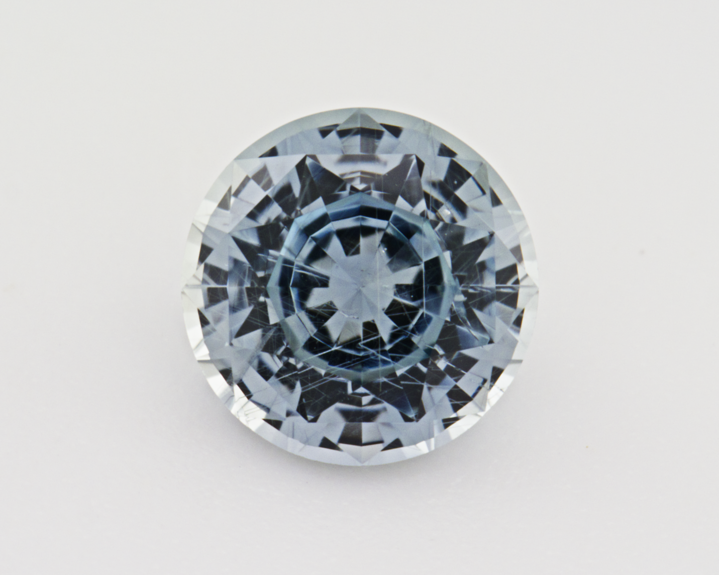 1.14 carats natural teal Montana Sapphire - round shape