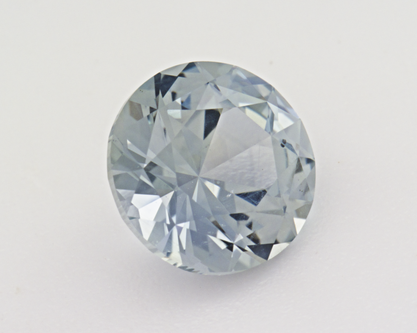 1.18 carats natural teal Montana Sapphire - round shape