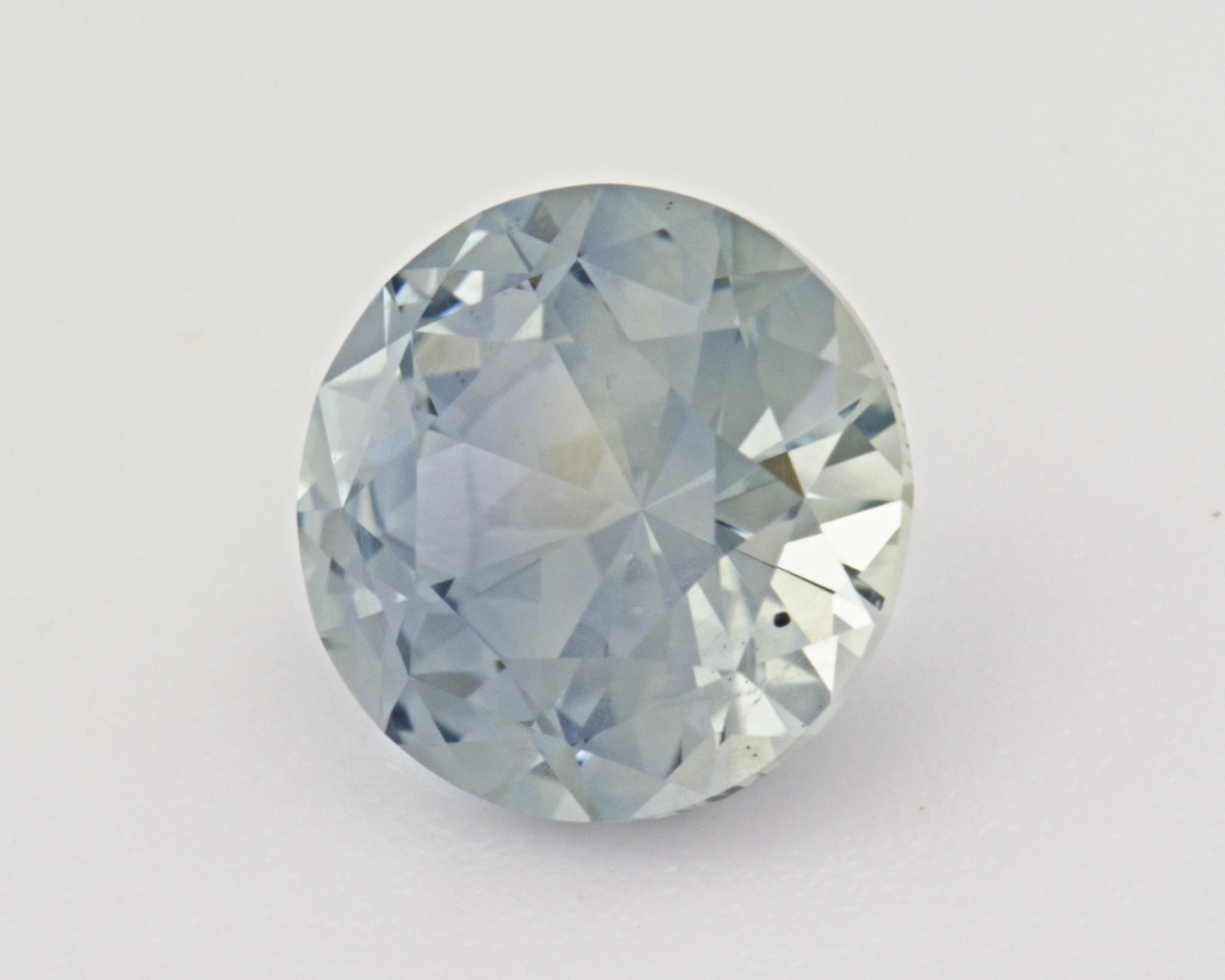 1.18 carats natural teal Montana Sapphire - round shape