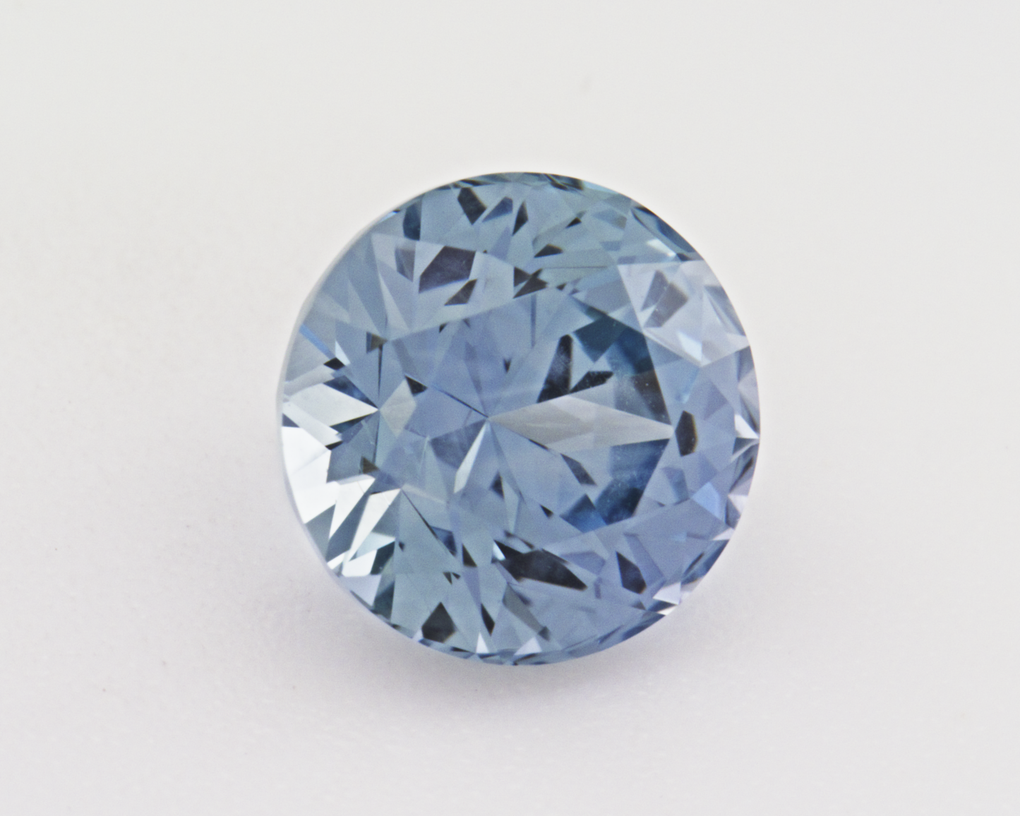 1.39 carats natural blue Montana Sapphire - round shape