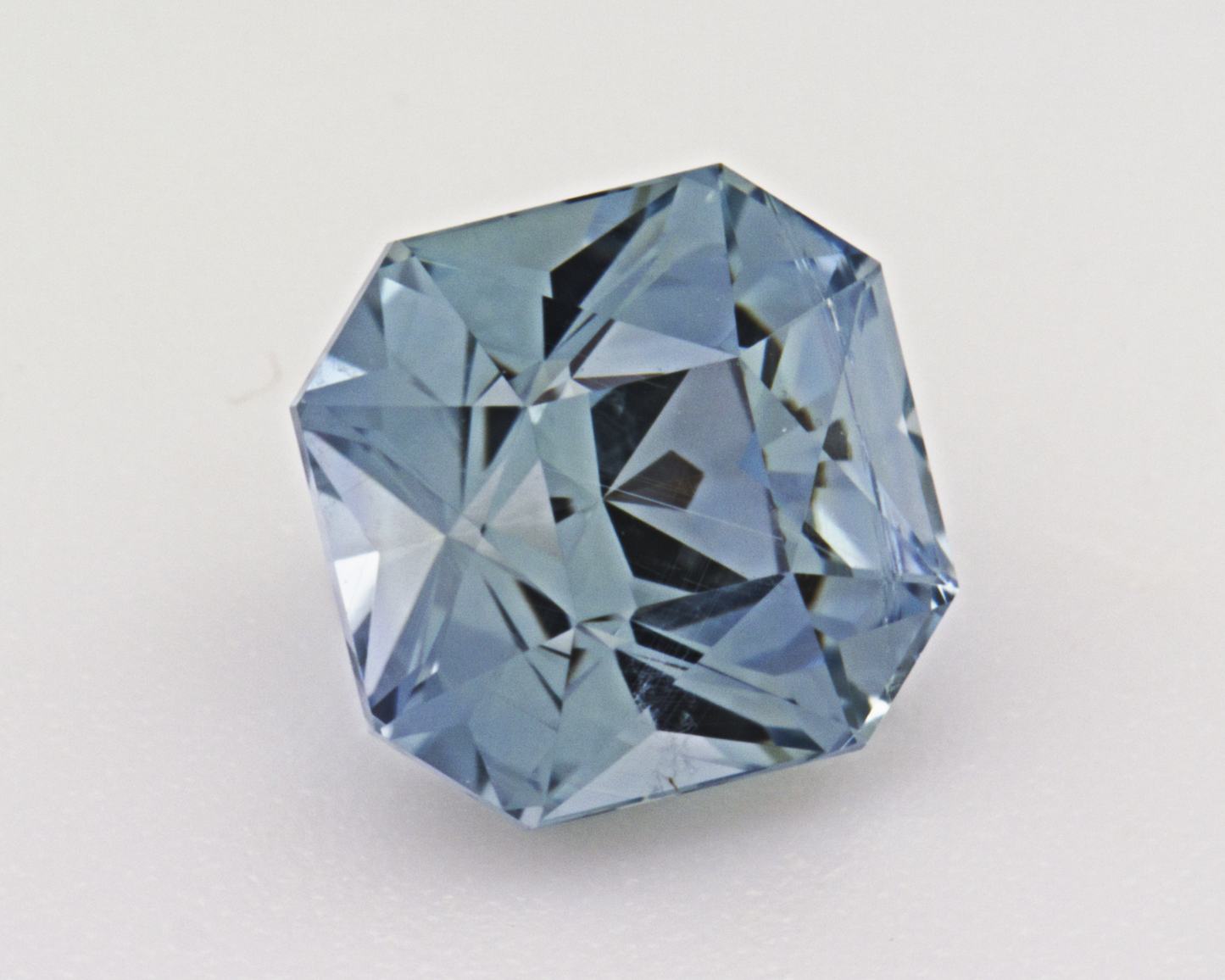 1.56 carats natural blue Montana Sapphire - emerald shape