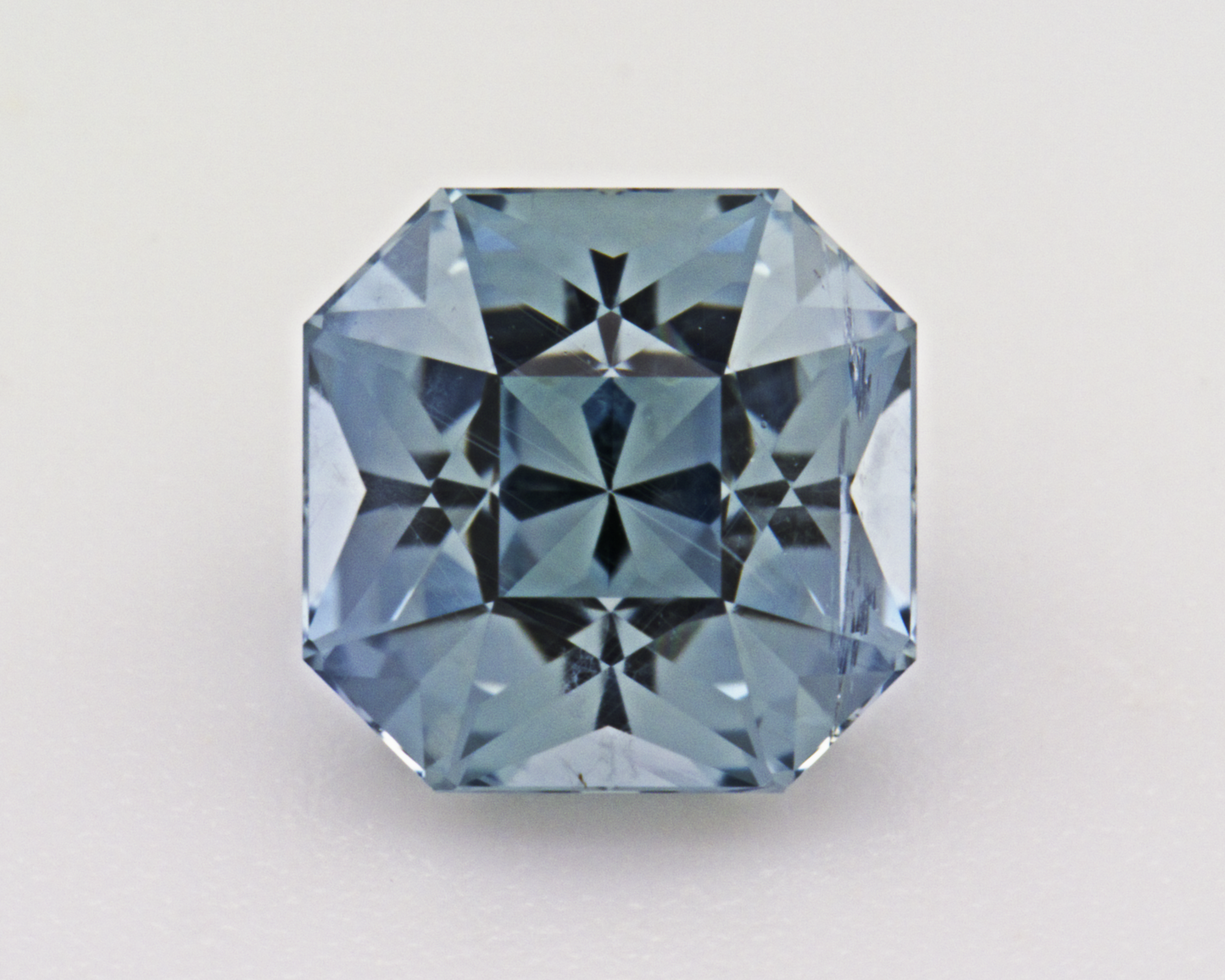 1.56 carats natural blue Montana Sapphire - emerald shape