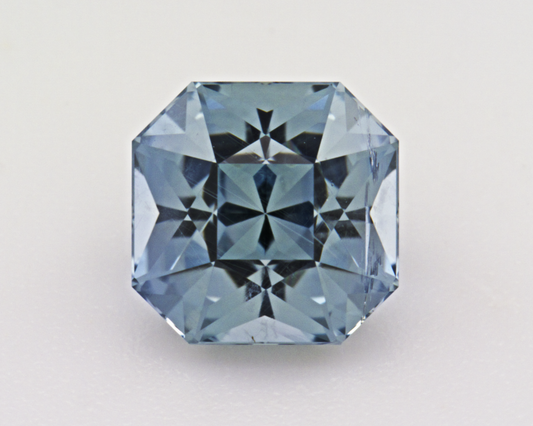 1.56 carats natural blue Montana Sapphire - emerald shape