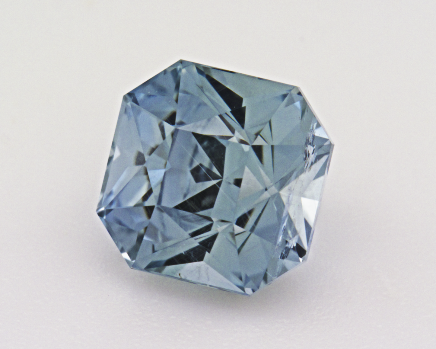1.56 carats natural blue Montana Sapphire - emerald shape