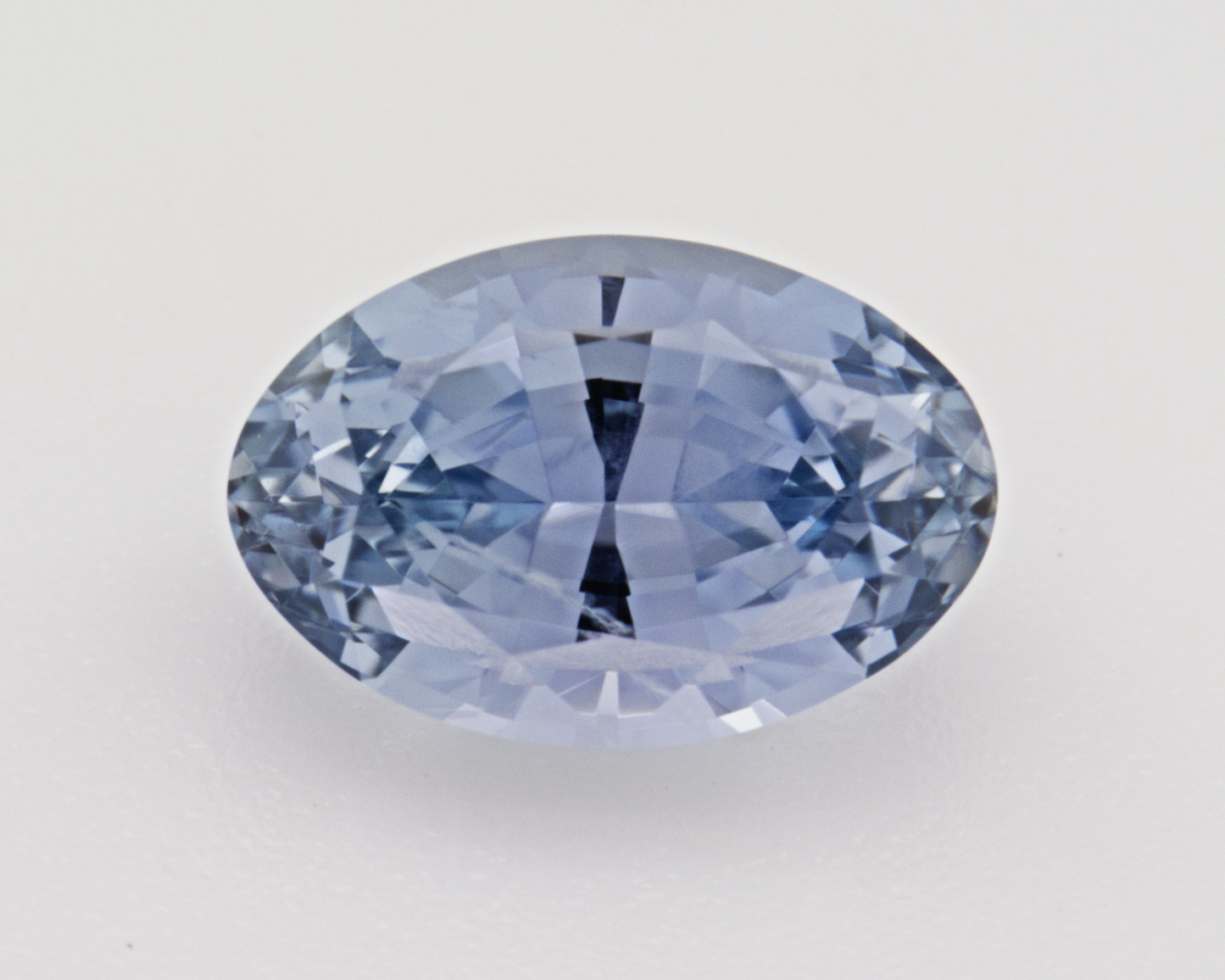 1.60 carats natural blue Montana Sapphire - oval shape