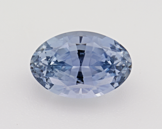 1.60 carats natural blue Montana Sapphire - oval shape