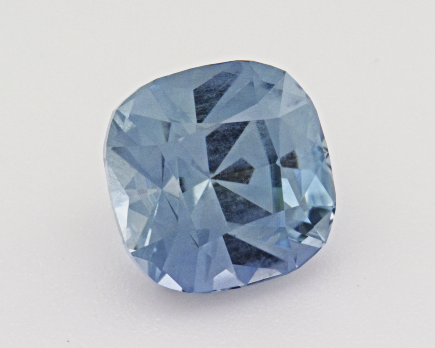 1.63 carats natural blue Montana Sapphire - cushion shape