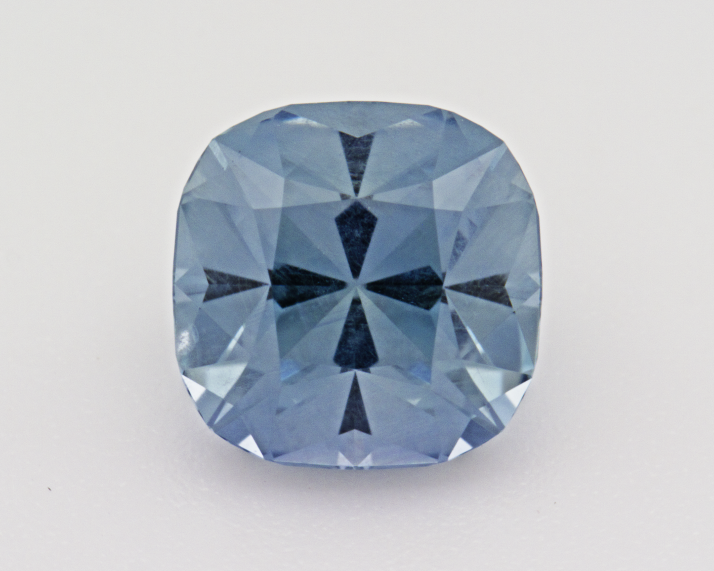 1.63 carats natural blue Montana Sapphire - cushion shape