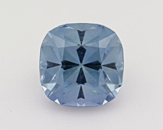 1.63 carats natural blue Montana Sapphire - cushion shape