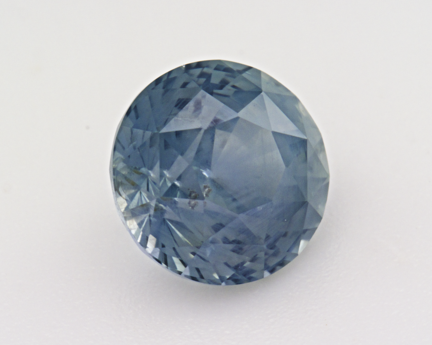 1.75 carats natural blue Montana Sapphire - round shape