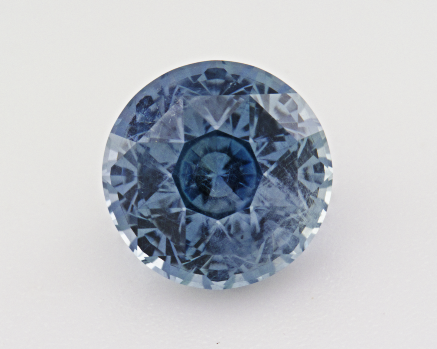 1.88 carats natural teal Montana Sapphire - round shape
