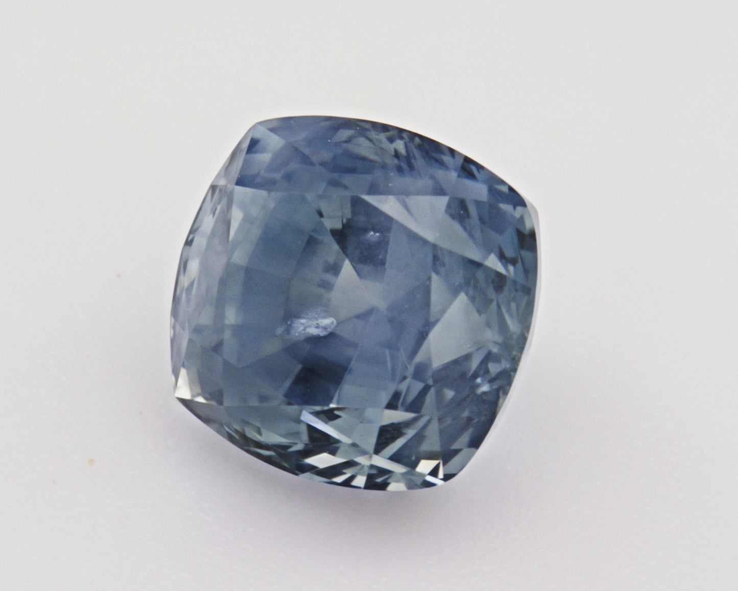 1.96 carats natural blue Montana Sapphire - cushion shape