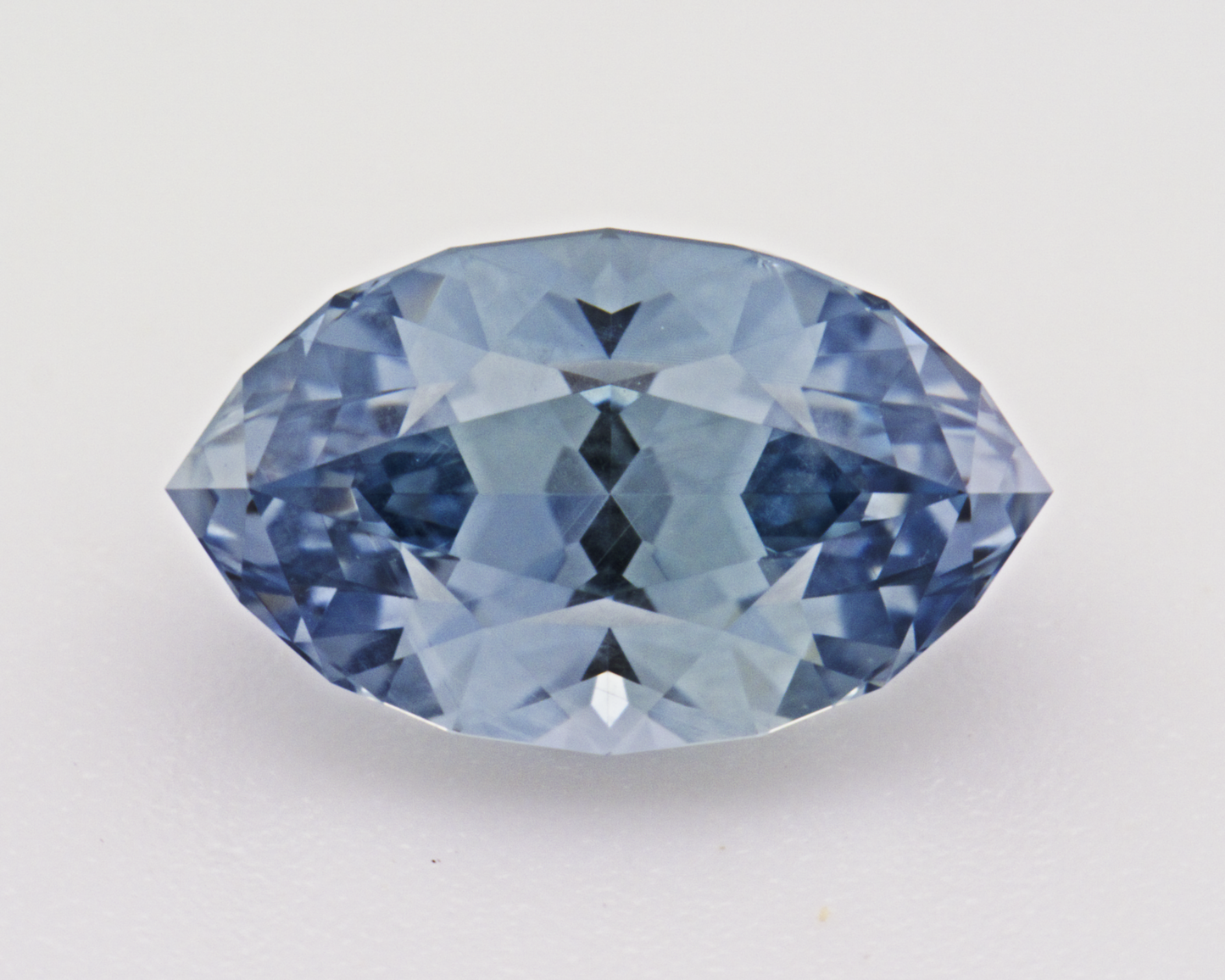 2.09 carats natural blue Montana Sapphire - marquise shape
