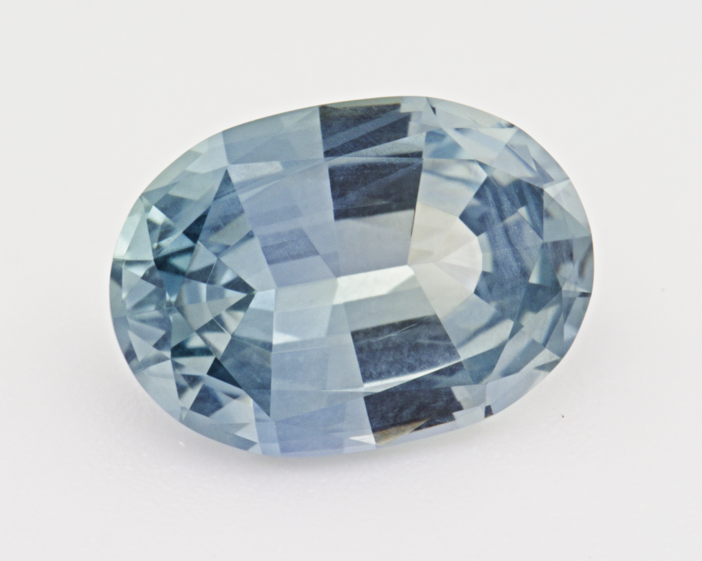 2.10 carats natural teal Montana Sapphire - oval shape