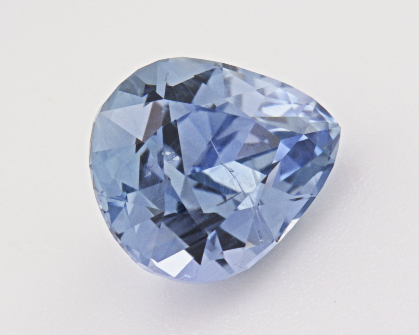 2.12 carats natural blue Montana Sapphire - pear shape