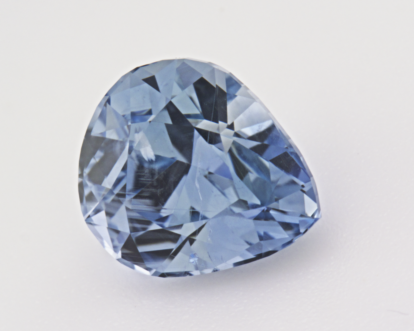 2.12 carats natural blue Montana Sapphire - pear shape