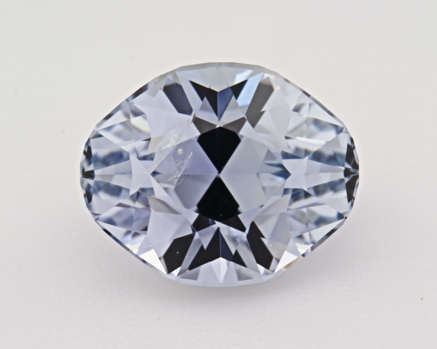 2.58 carats natural purple Montana Sapphire - oval shape