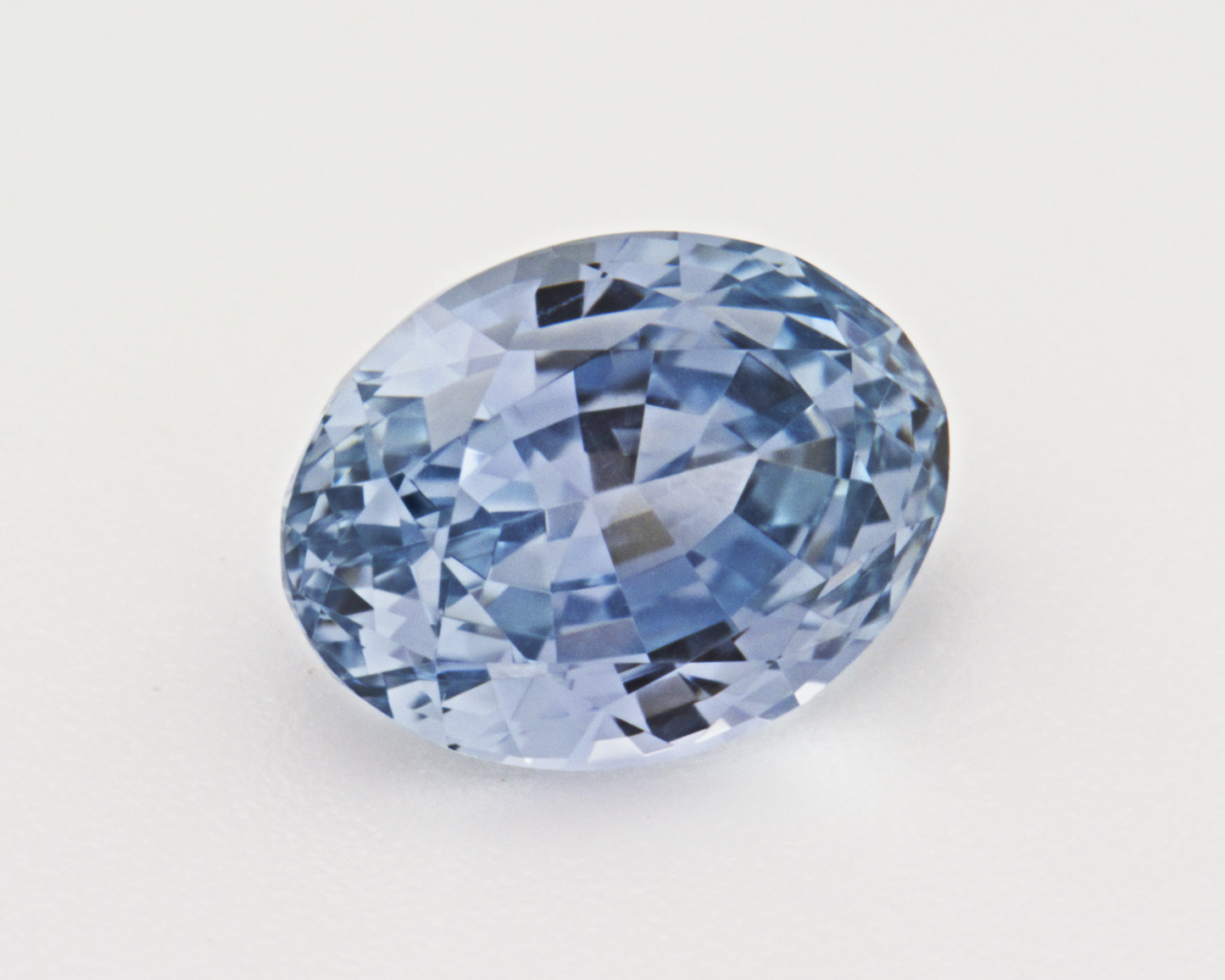 1.27 carats natural blue Montana Sapphire - oval shape