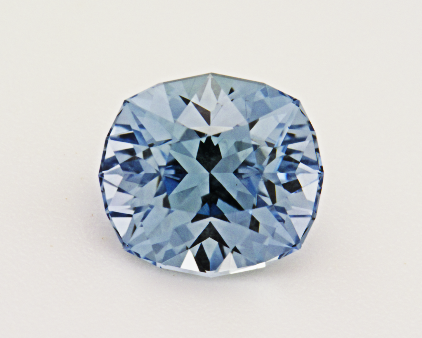 1.31 carats natural blue Montana Sapphire - cushion shape