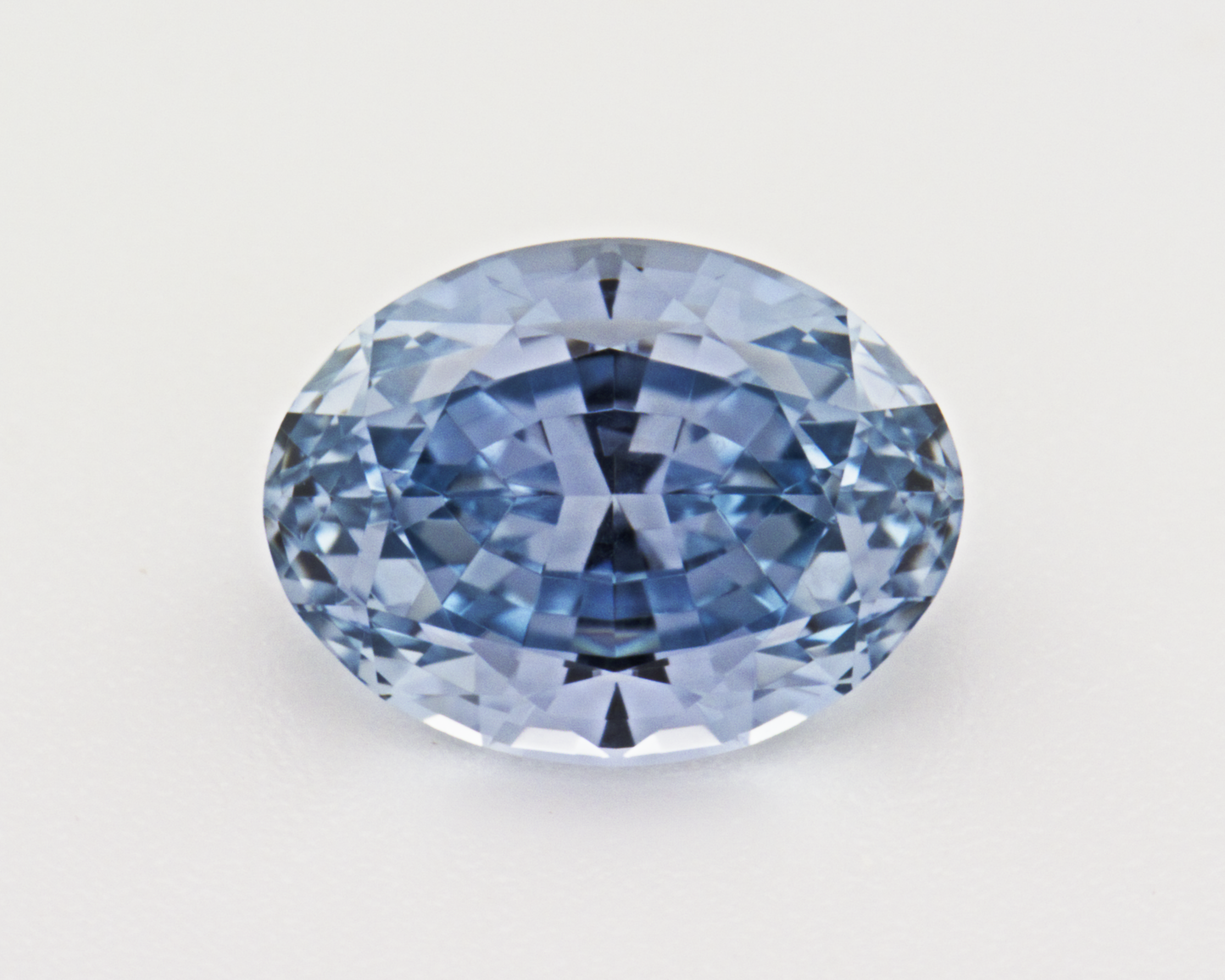 1.27 carats natural blue Montana Sapphire - oval shape
