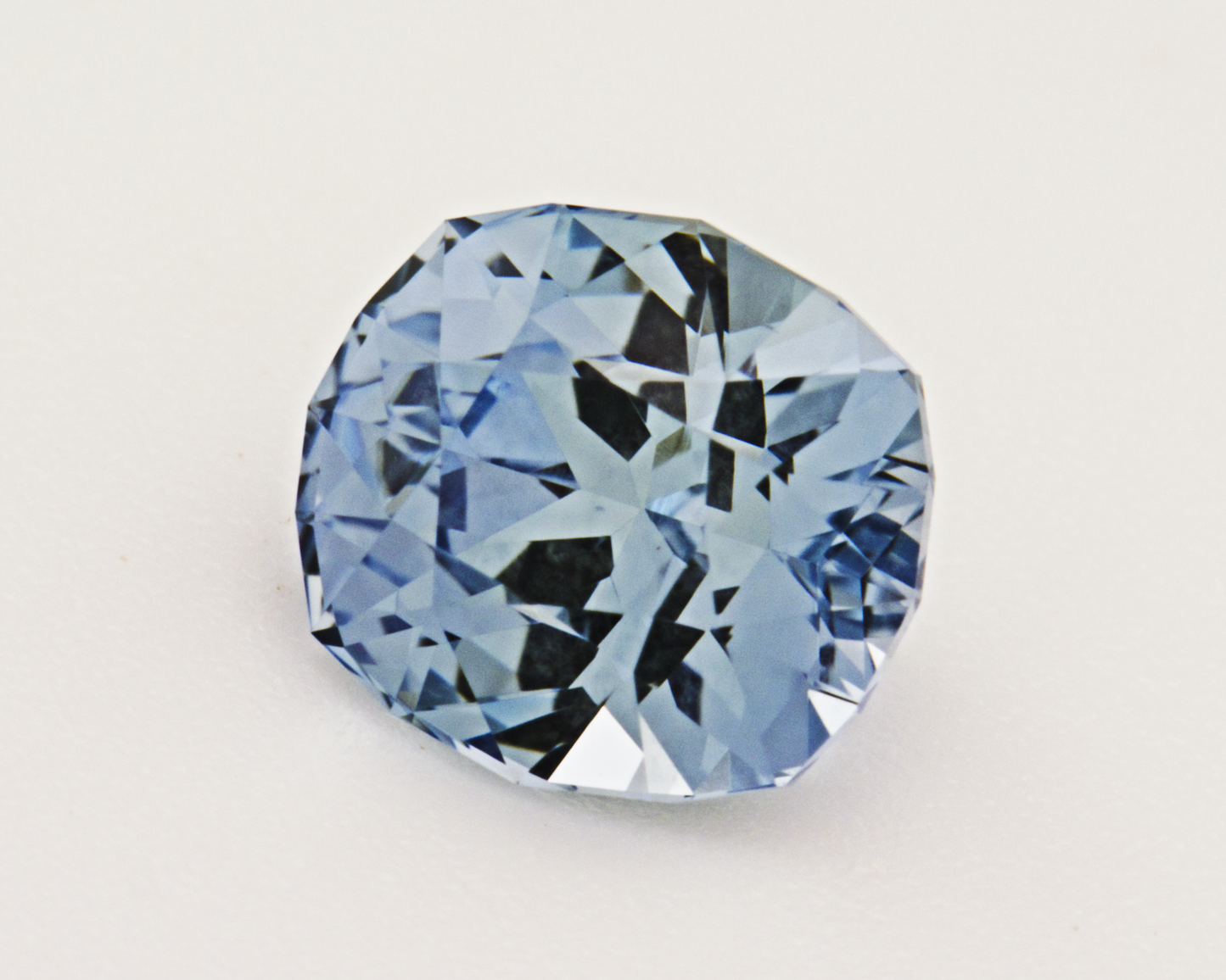 1.31 carats natural blue Montana Sapphire - cushion shape