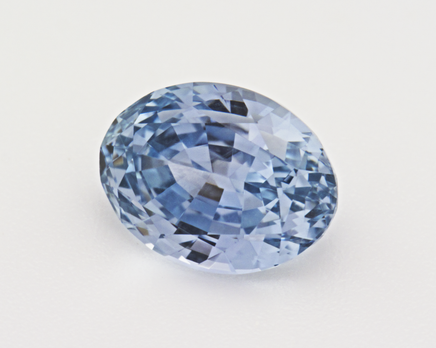 1.27 carats natural blue Montana Sapphire - oval shape