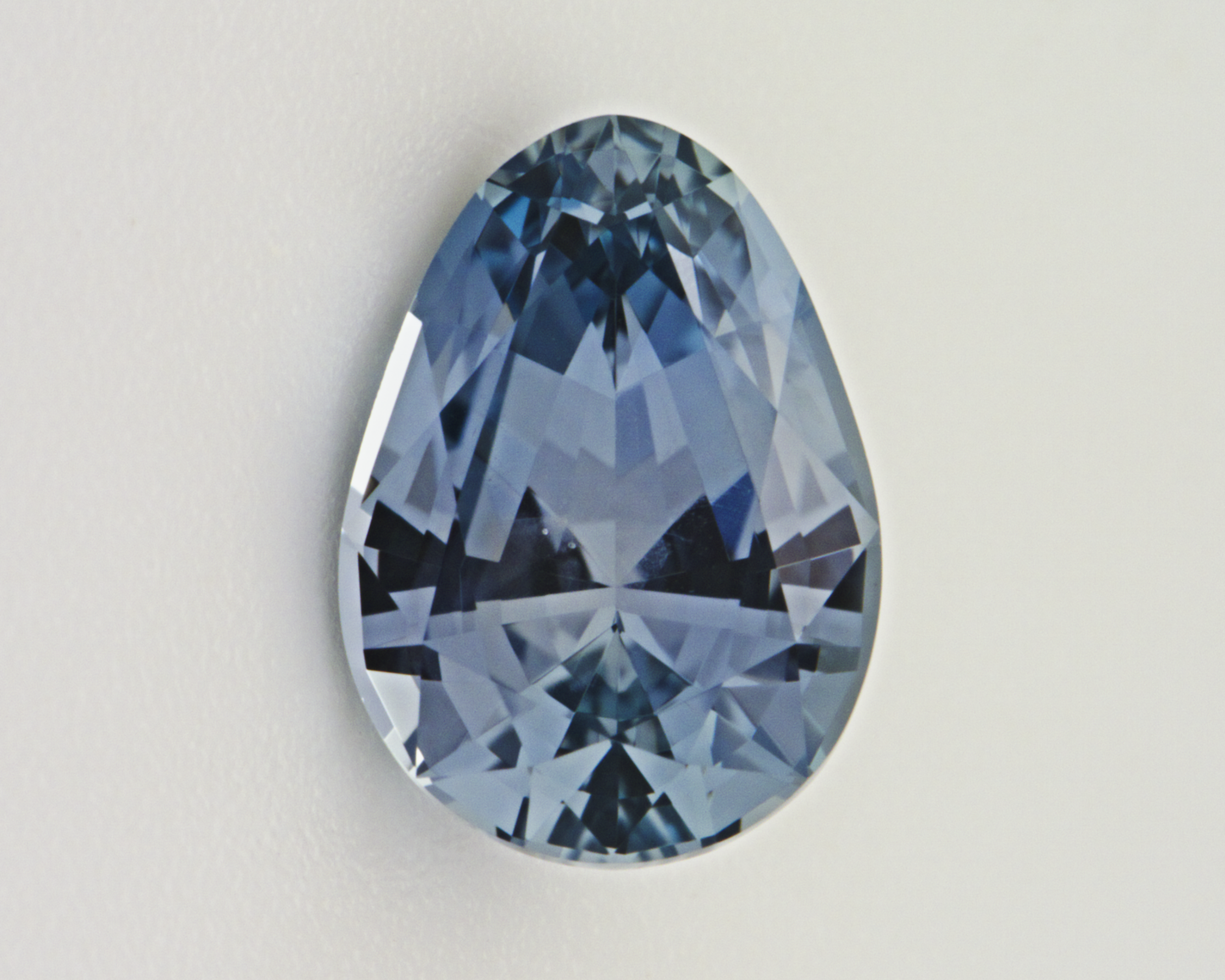 1.30 carats natural blue Montana Sapphire - pear shape