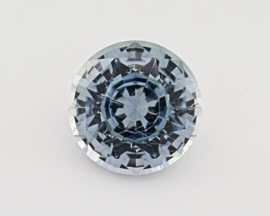 1.14 carats natural teal Montana Sapphire - round shape