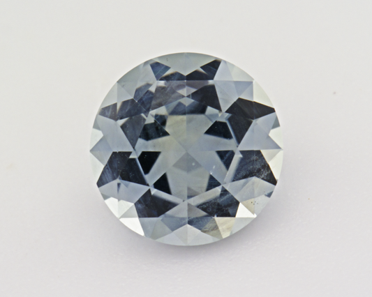 1.18 carats natural teal Montana Sapphire - round shape