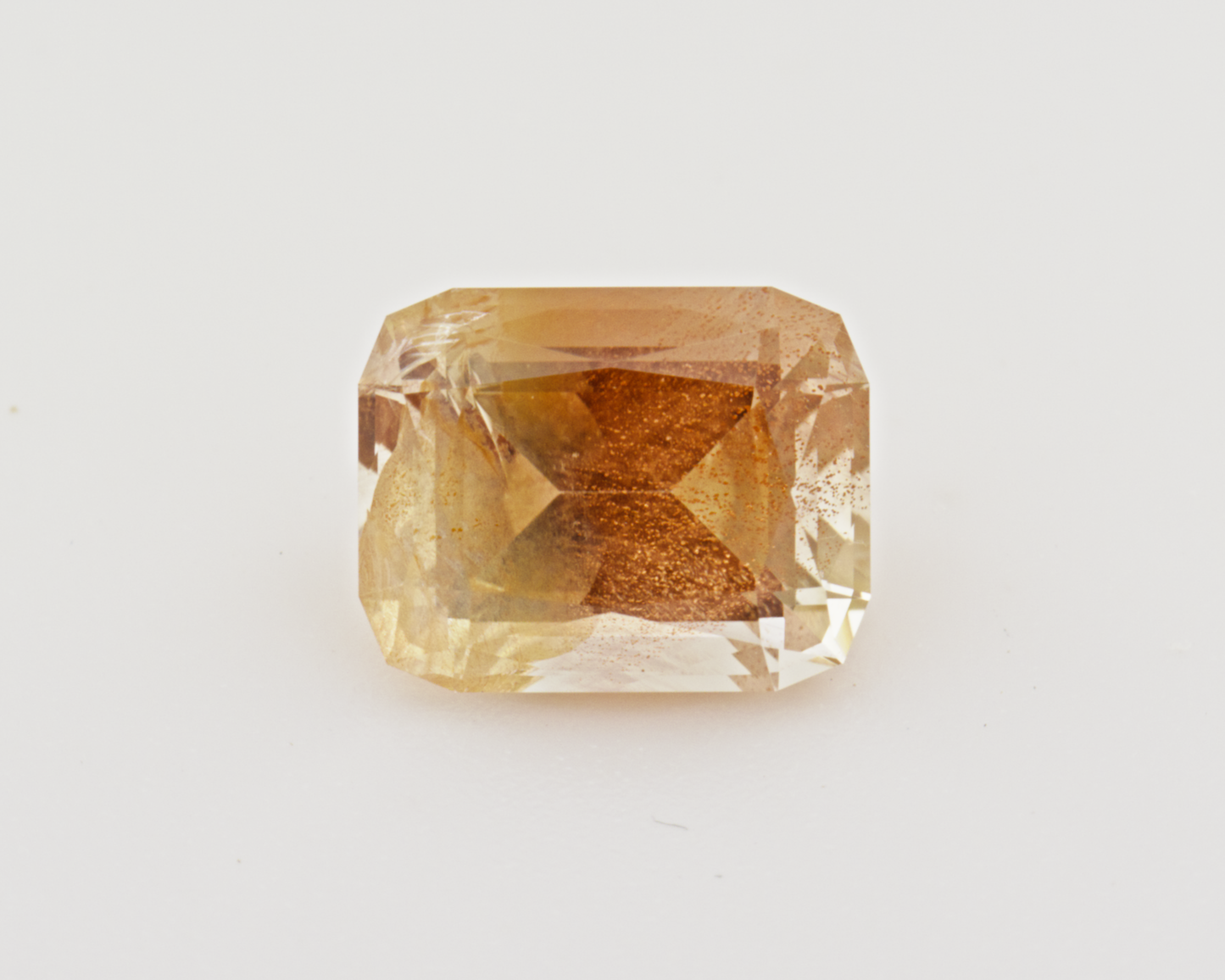 1.37 carats Oregon Sunstone _ cushion shape