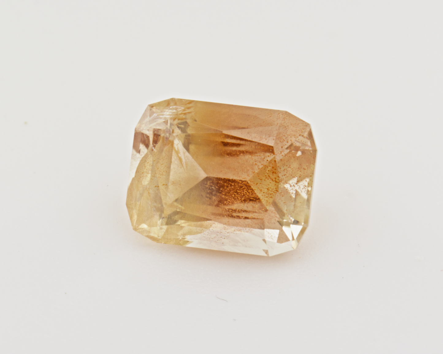 1.37 carats Oregon Sunstone _ cushion shape