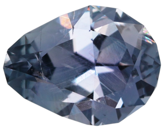 1.68 carats violet Montana Sapphire - shield/pear shape