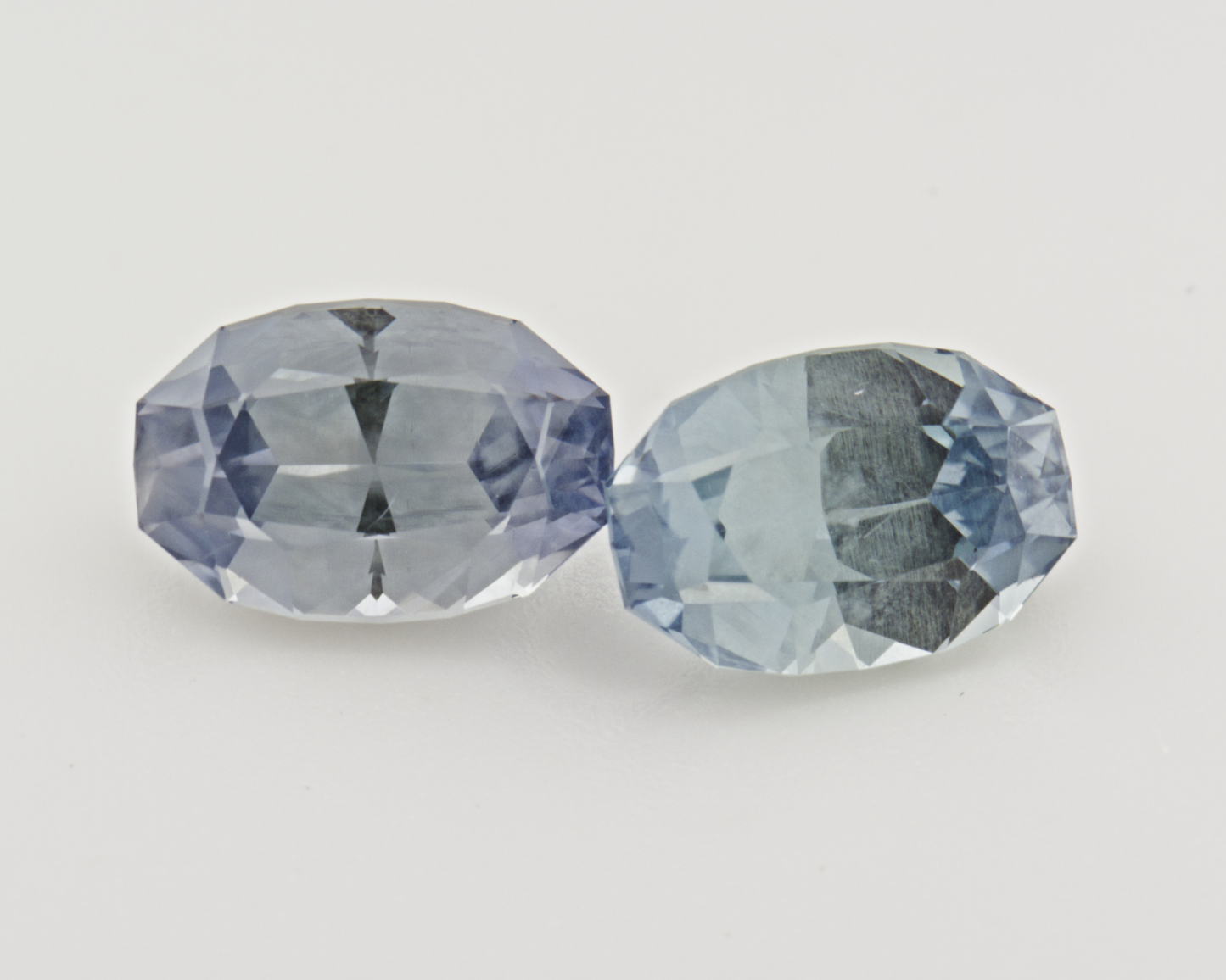 3.24ctw natural color change Montana Sapphires  _  HIS & HERS matched pair
