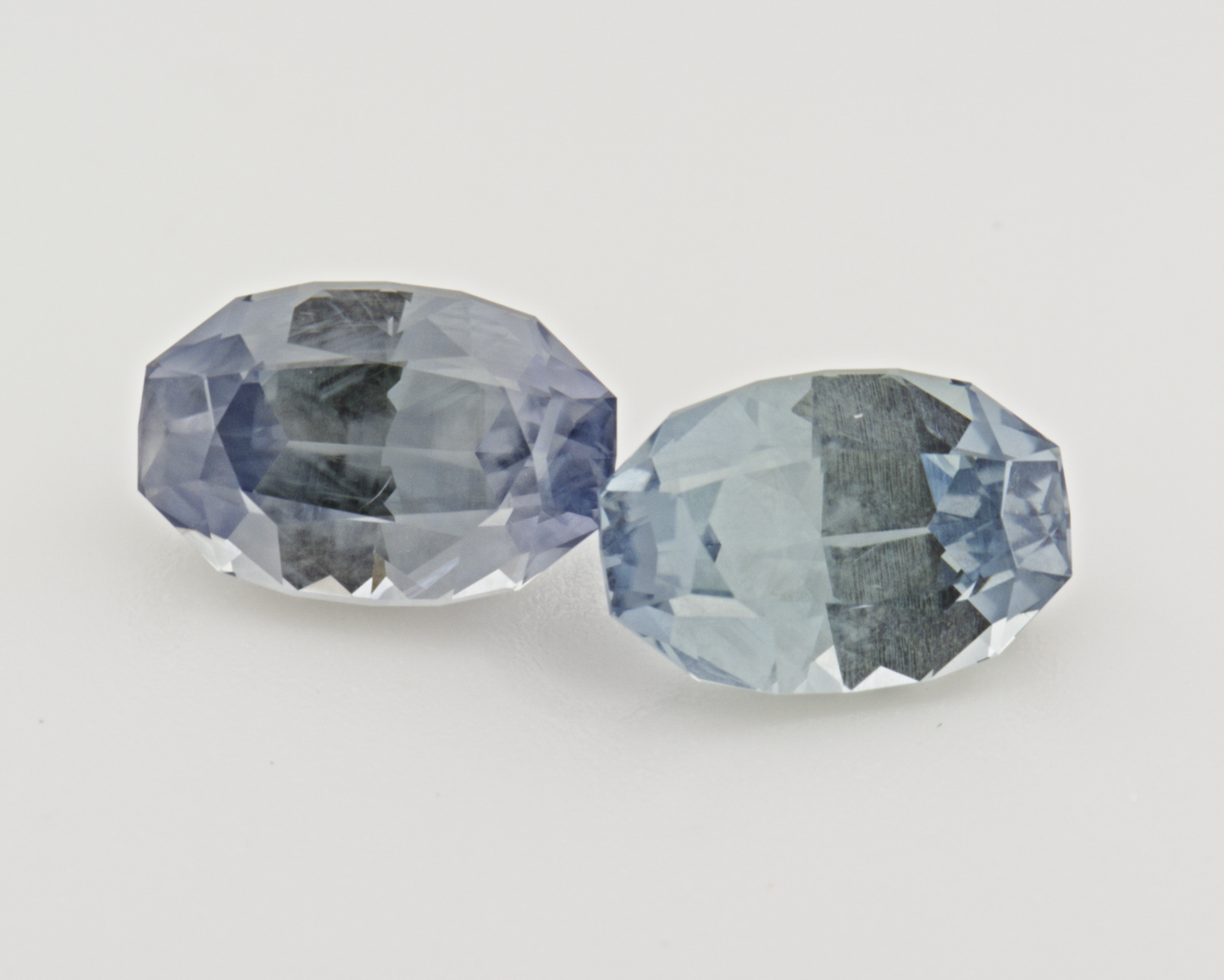 3.24ctw natural color change Montana Sapphires  _  HIS & HERS matched pair