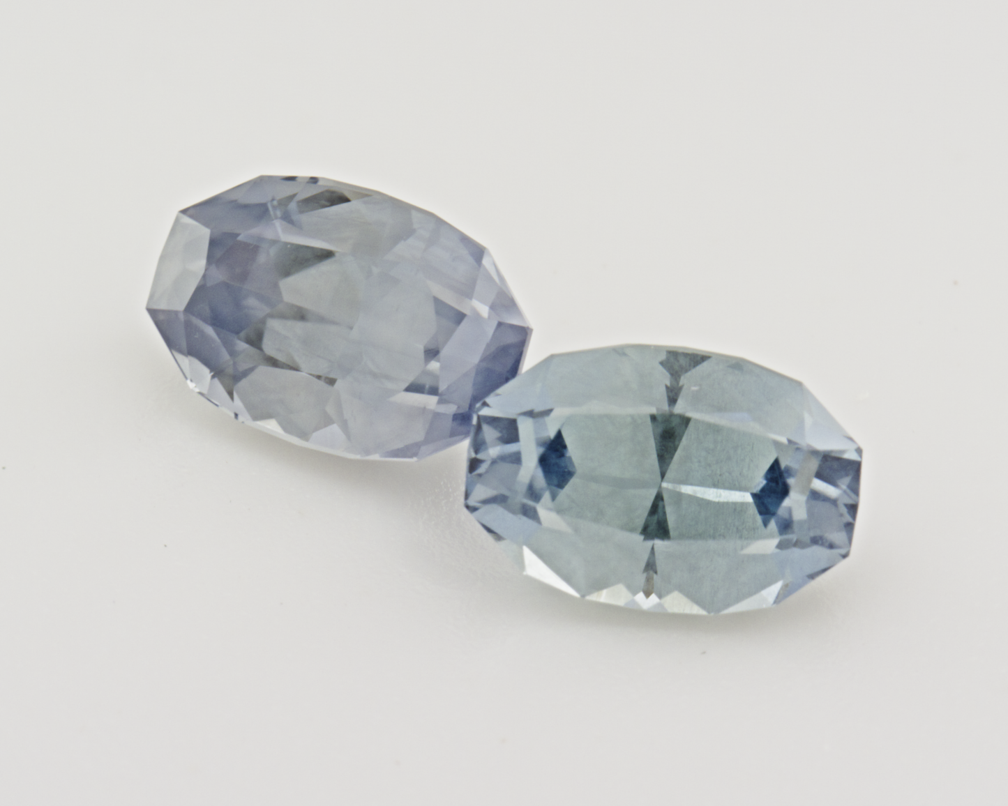 3.24ctw natural color change Montana Sapphires  _  HIS & HERS matched pair