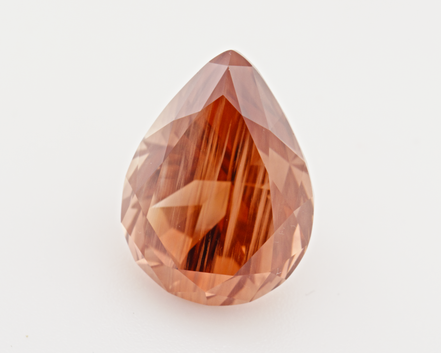 4.22 carats Oregon Sunstone _ pear shape