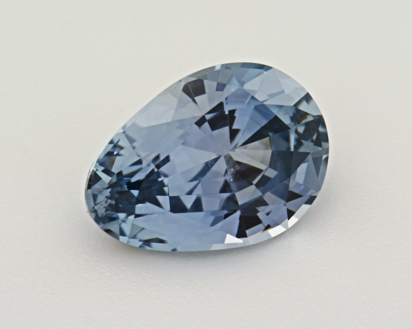1.30 carats blue Montana Sapphire - shield/pear shape