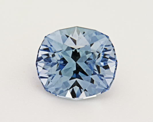 1.31 carats blue Montana Sapphire - cushion shape