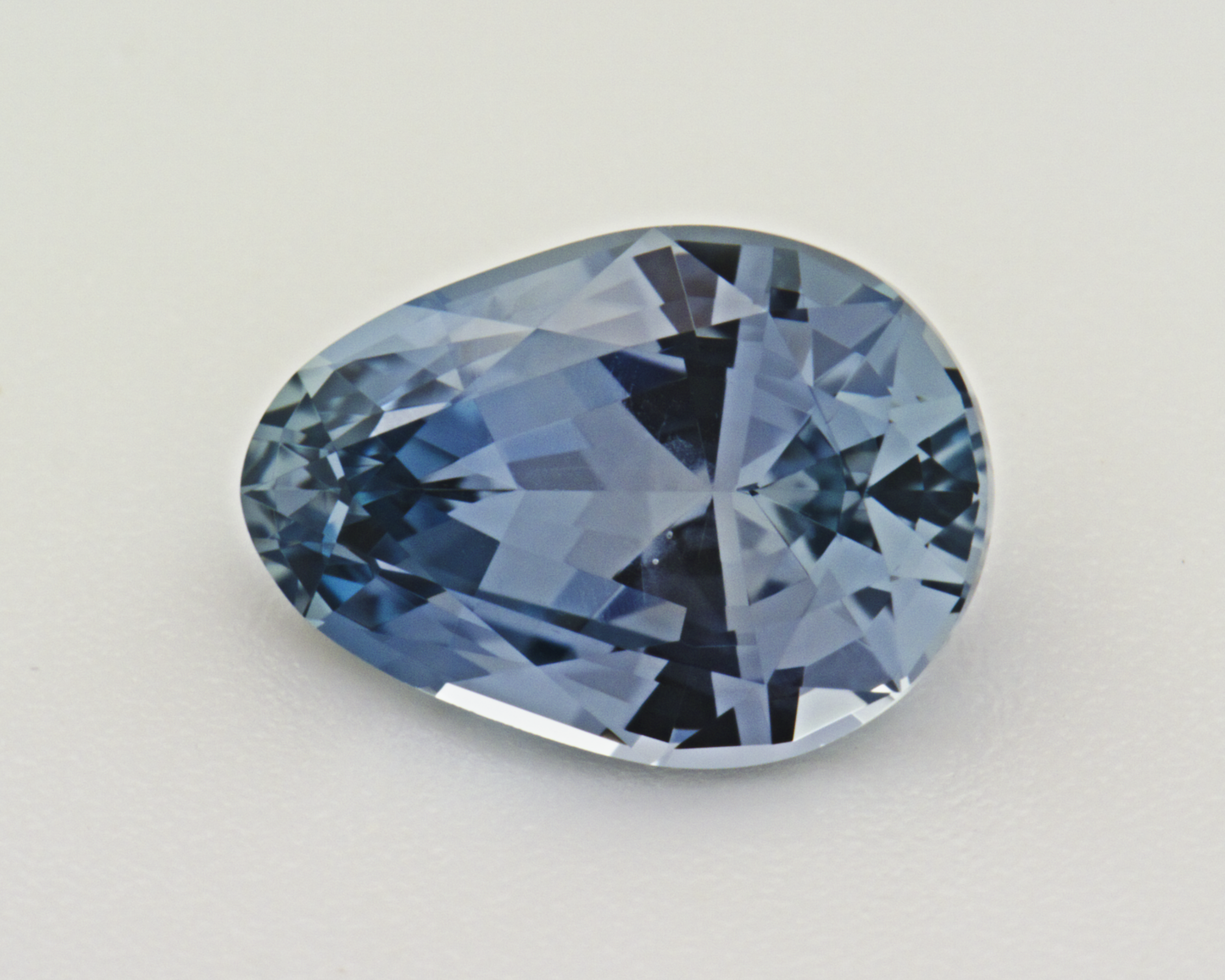 1.30 carats blue Montana Sapphire - shield/pear shape
